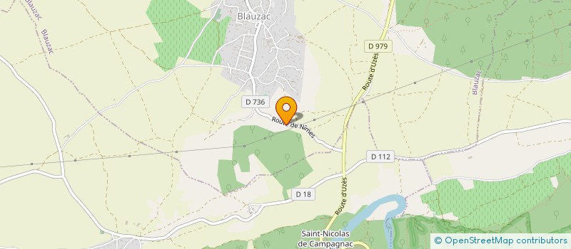 localisation de l'entreprise SCI TERANGA  SAINT-SIFFRET