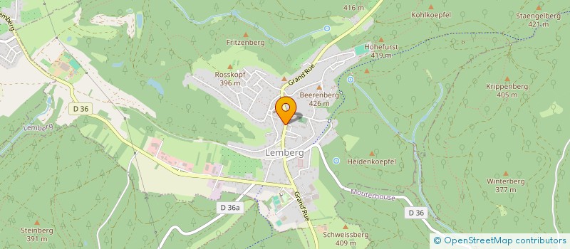 localisation de l'entreprise SCI TERANGA  LEMBERG