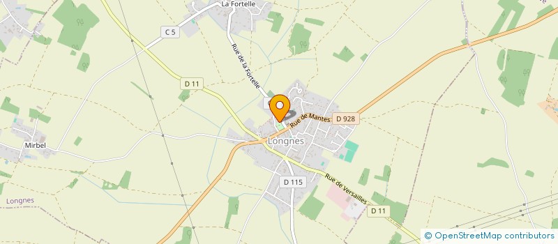 localisation de l'entreprise SCI TERBAT  LONGNES