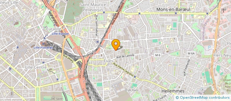 localisation de l'entreprise SCI TERCIEL à LILLE