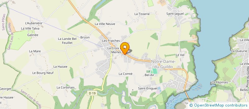 localisation de l'entreprise SCI TERCIN  SAINT-CAST-LE-GUILDO