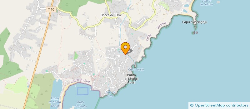 localisation de l'entreprise SCI TERECORSA à PORTO-VECCHIO