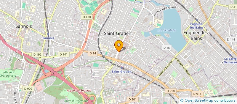 localisation de l'entreprise SCI TERELLE  SAINT-GRATIEN