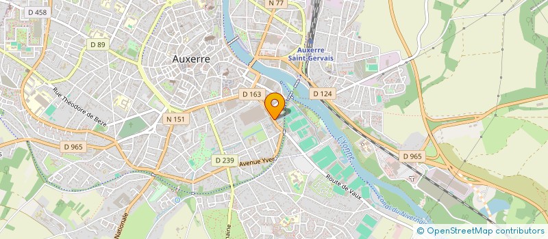 localisation de l'entreprise SCI TEREMO à AUXERRE