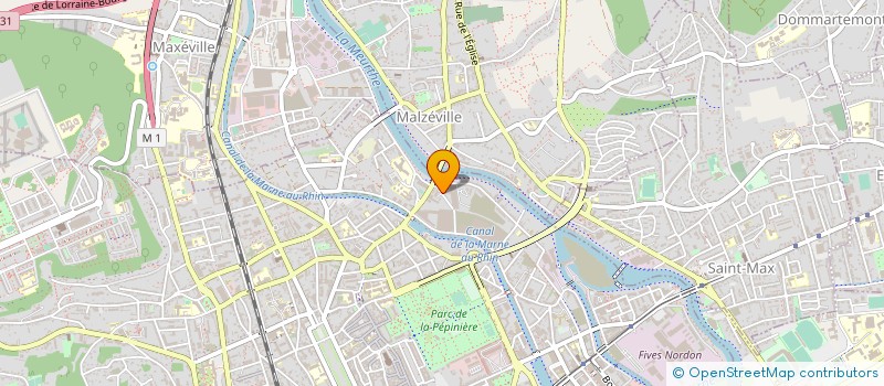 localisation de l'entreprise SCI TERENGA  NANCY