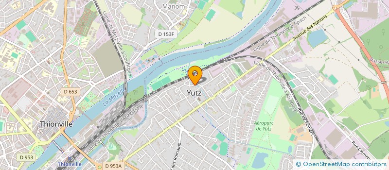 localisation de l'entreprise SCI TERESIA  KUNTZIG