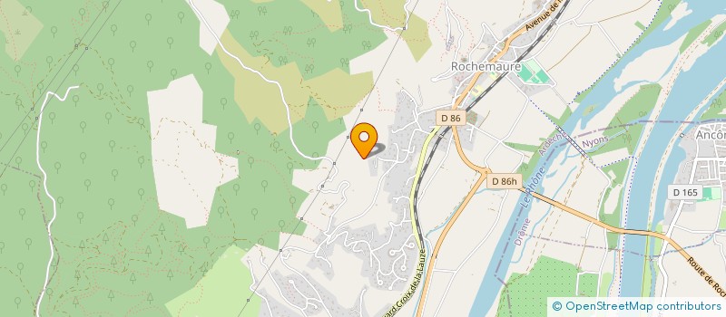 localisation de l'entreprise SCI TERKI à ROCHEMAURE