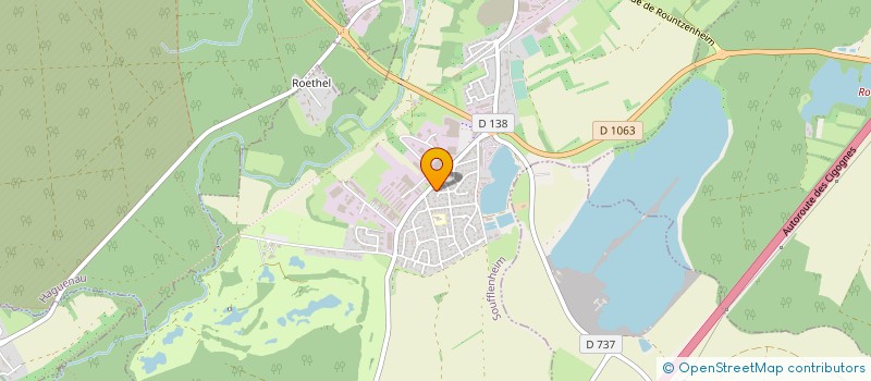 localisation de l'entreprise SCI TERLEALS  SOUFFLENHEIM