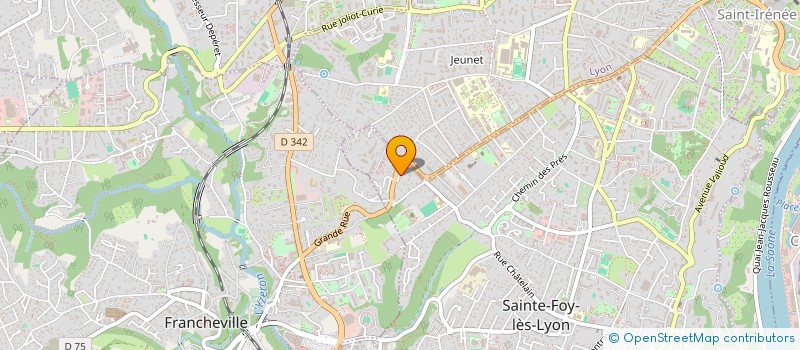 localisation de l'entreprise SCI TERLIER  SAINTE-FOY-LES-LYON