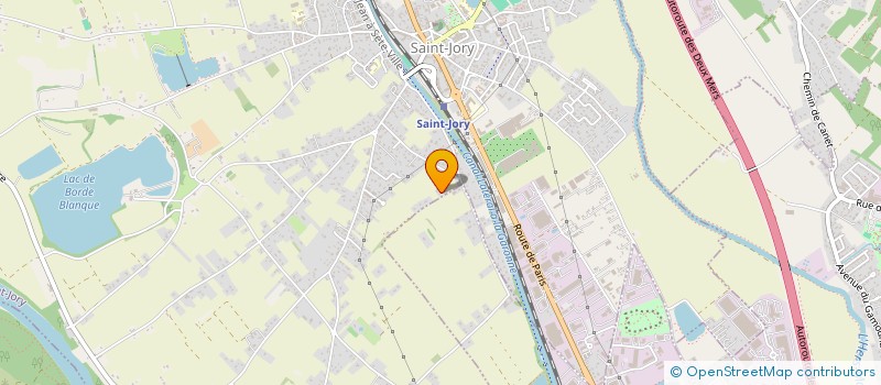 localisation de l'entreprise SCI TERMINI  SAINT-JORY
