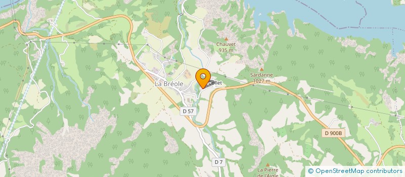 localisation de l'entreprise SCI TERMINIELLO  UBAYE-SERRE-PONCON