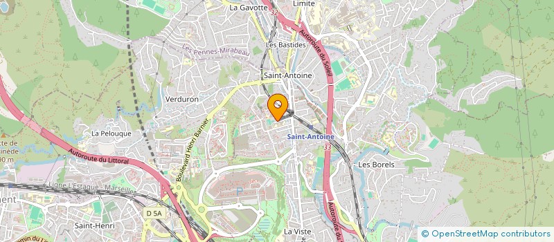 localisation de l'entreprise SCI TERMINUS 22 à MARSEILLE