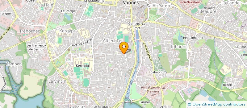 localisation de l'entreprise SCI TERNIL-MORIO à VANNES