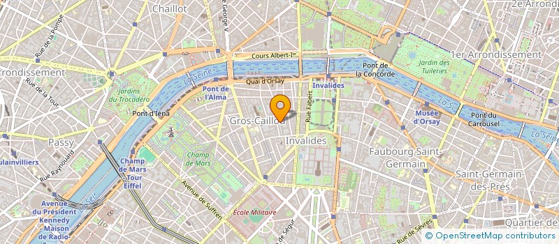 localisation de l'entreprise SCI TERO  PARIS