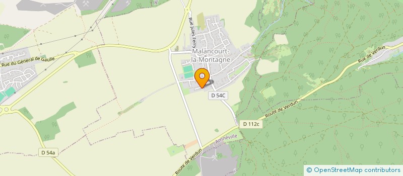 localisation de l'entreprise SCI TERRA  AMNEVILLE