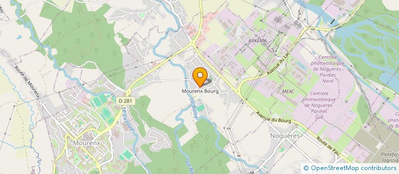 localisation de l'entreprise SCI TERRA NOSTRA  MOURENX