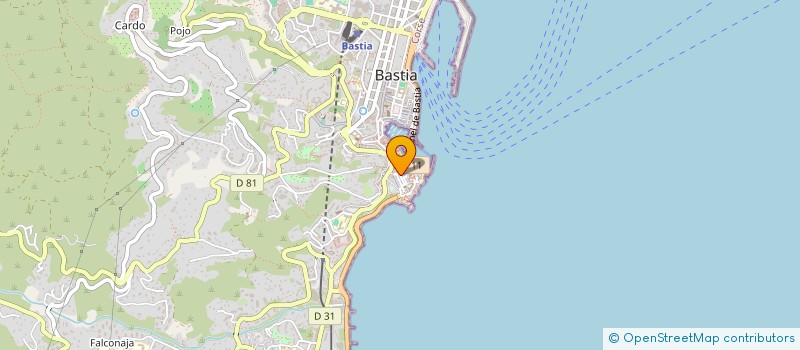localisation de l'entreprise SCI TERRA NOVA à BASTIA
