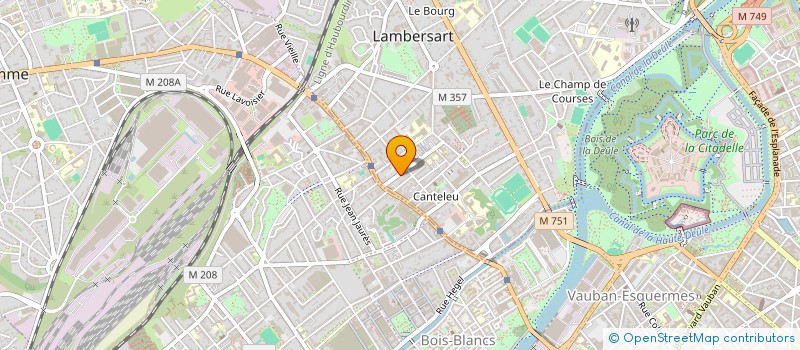 localisation de l'entreprise SCI TERRA NOVA DE RIOUX  LAMBERSART