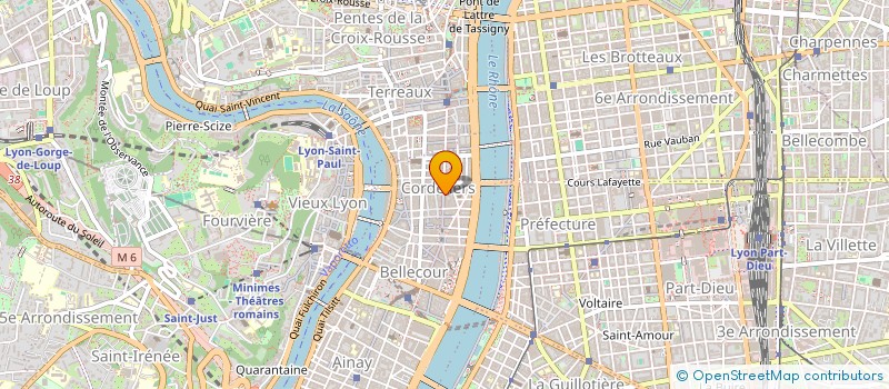 localisation de l'entreprise SCI TERRA PARK  LYON