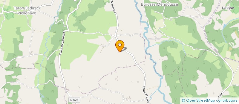 localisation de l'entreprise SCI TERRAGENIA  TARON-SADIRAC-VIELLENAVE