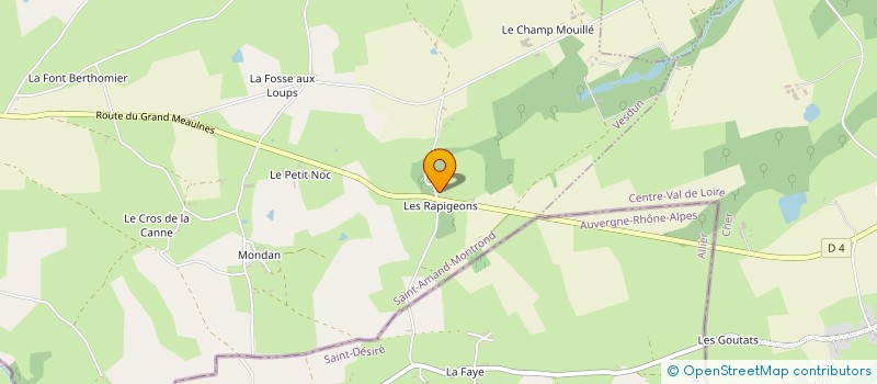 localisation de l'entreprise SCI TERRAGIMMO  VESDUN