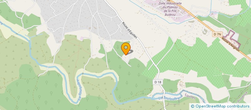 localisation de l'entreprise SCI TERRAIL  SAINT-CANNAT