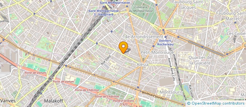 localisation de l'entreprise SCI TERRAZZA POP  PARIS