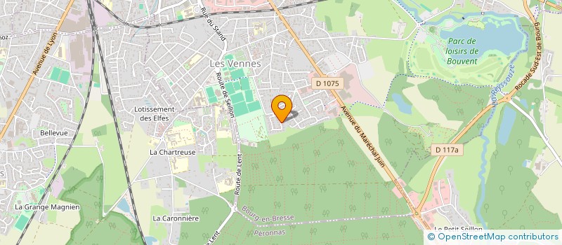 localisation de l'entreprise SCI TERRE AINDINOISE à BOURG-EN-BRESSE
