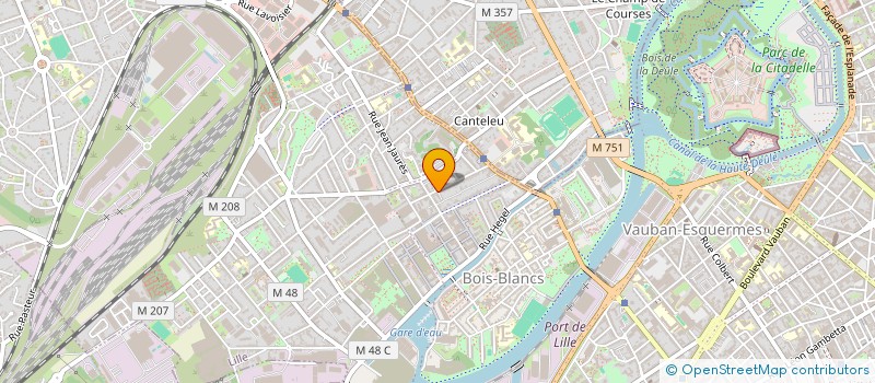 localisation de l'entreprise SCI TERRE D'ASILE à LILLE