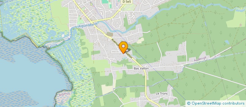 localisation de l'entreprise SCI TERRE D'AUDENGE  AUDENGE