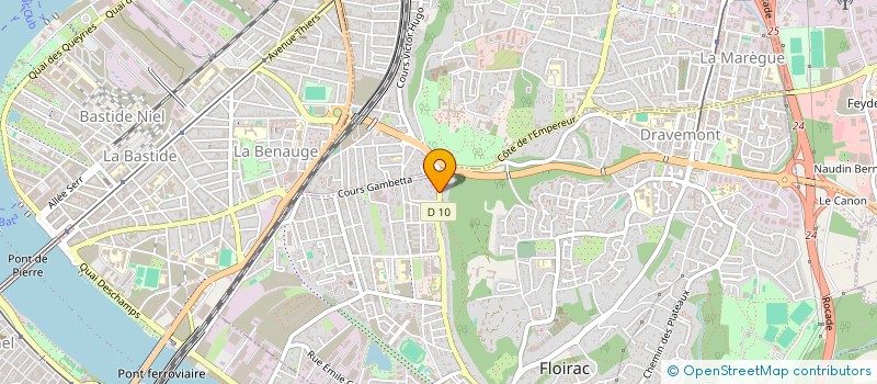 localisation de l'entreprise SCI TERRE D'YZAN  FLOIRAC