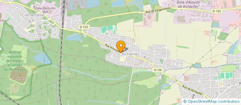 localisation de l'entreprise SCI TERRE DE FIGUIER  RICHWILLER