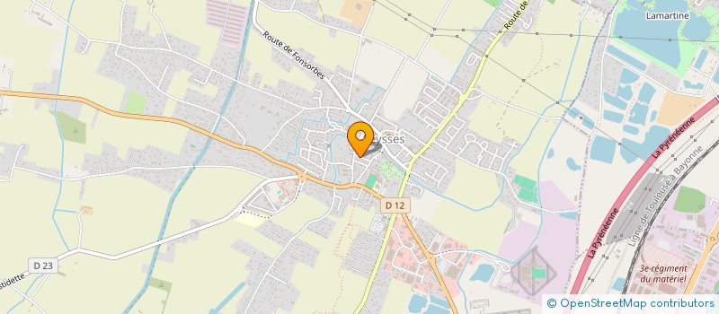 localisation de l'entreprise SCI TERRE DE GASCOGNE  SEYSSES