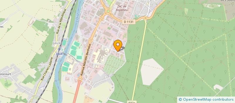 localisation de l'entreprise SCI TERRE DE NAPOLEON  COMPIEGNE