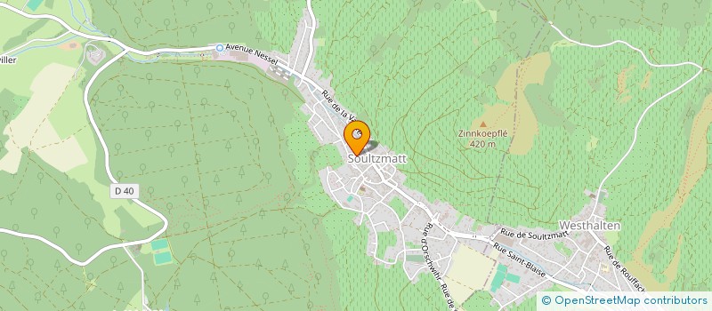 localisation de l'entreprise SCI TERRE DE SYAM  SOULTZMATT