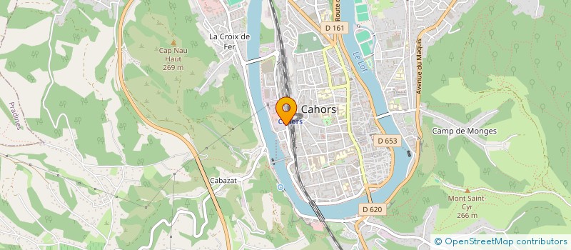 localisation de l'entreprise SCI TERRE DES MERVEILLES à CAHORS