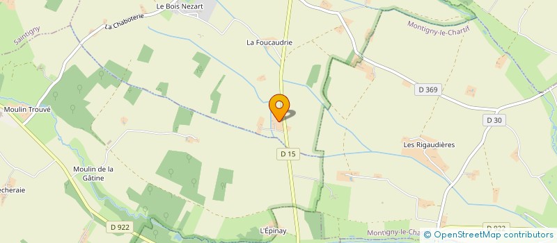 localisation de l'entreprise SCI TERRE DROUET à COMBRES