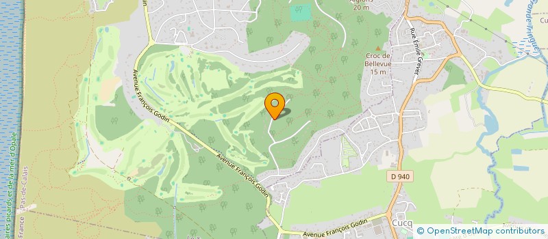 localisation de l'entreprise SCI TERRE ET CIEL à LE TOUQUET-PARIS-PLAGE