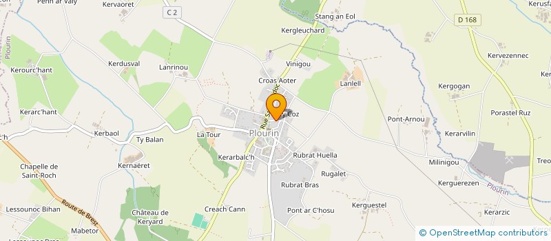 localisation de l'entreprise SCI TERRE ET MER  PLOURIN