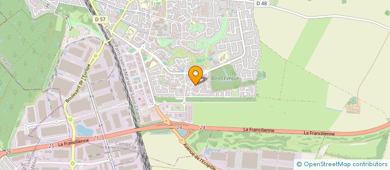 localisation de l'entreprise SCI TERRE ET OCEAN  COMBS-LA-VILLE