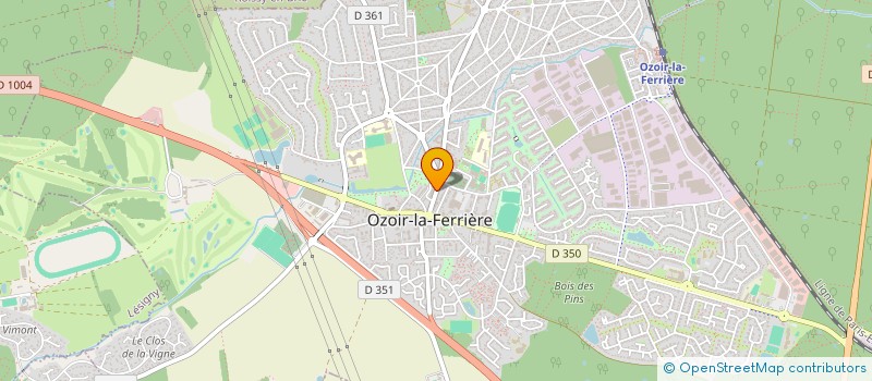 localisation de l'entreprise SCI TERRE MER  OZOIR-LA-FERRIERE