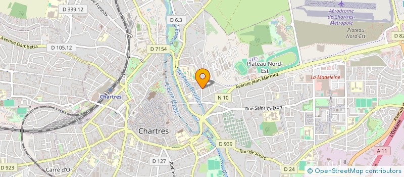 localisation de l'entreprise SCI TERRE-NEUVA à CHARTRES