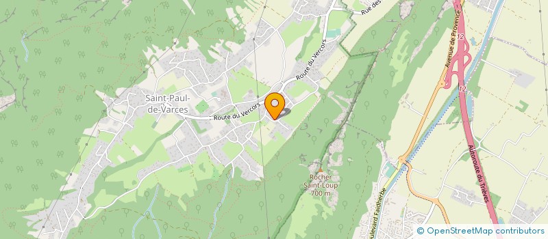 localisation de l'entreprise SCI TERRE NEUVE  SAINT-PAUL-DE-VARCES