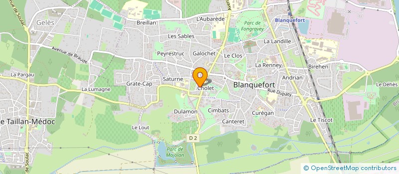 localisation de l'entreprise SCI TERRE NOIRE à BLANQUEFORT