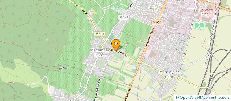 localisation de l'entreprise SCI TERREAU DU MOULIN à MARSANNAY-LA-COTE
