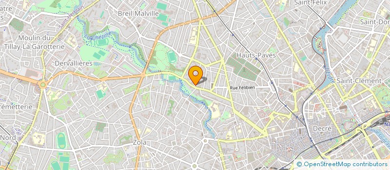 localisation de l'entreprise SCI TERREDRU à NANTES