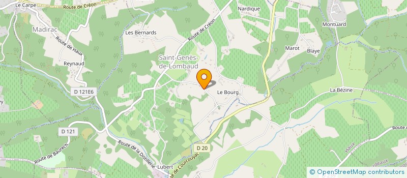 localisation de l'entreprise SCI TERREFORT  SAINT-GENES-DE-LOMBAUD