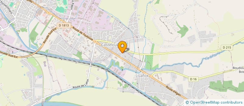 localisation de l'entreprise SCI TERREFORT  LAFOX