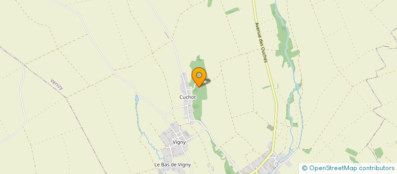 localisation de l'entreprise SCI TERRES DE BOURGOGNE  VENIZY