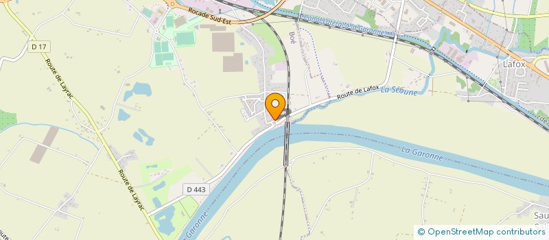 localisation de l'entreprise SCI TERRES DE LACASSAGNE  COLAYRAC-SAINT-CIRQ